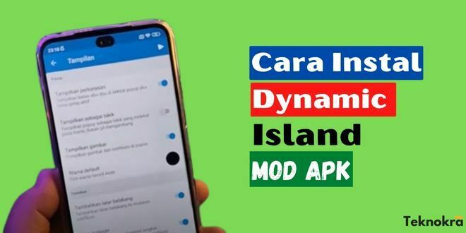 Cara Instal Dynamic Island Mod apk