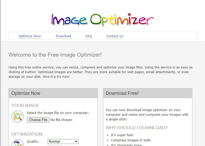 Screenshot Imageoptimizer