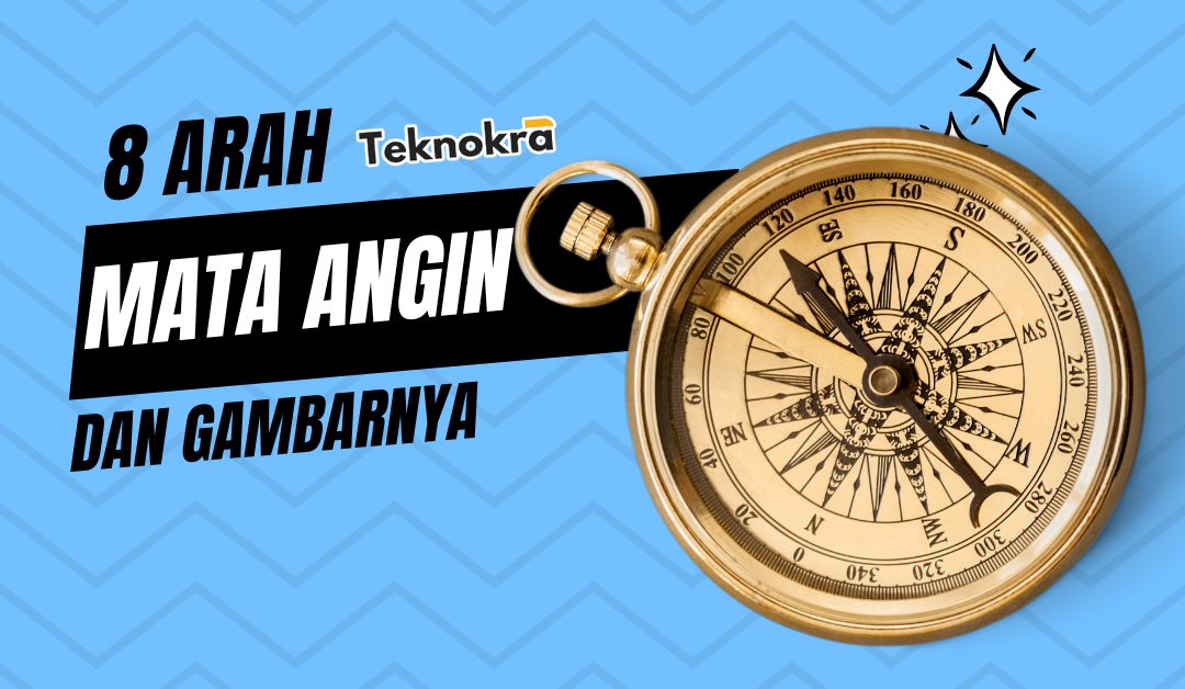 8 arah mata angin dan gambar arah mata angin