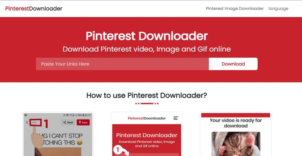 pinterest downloader