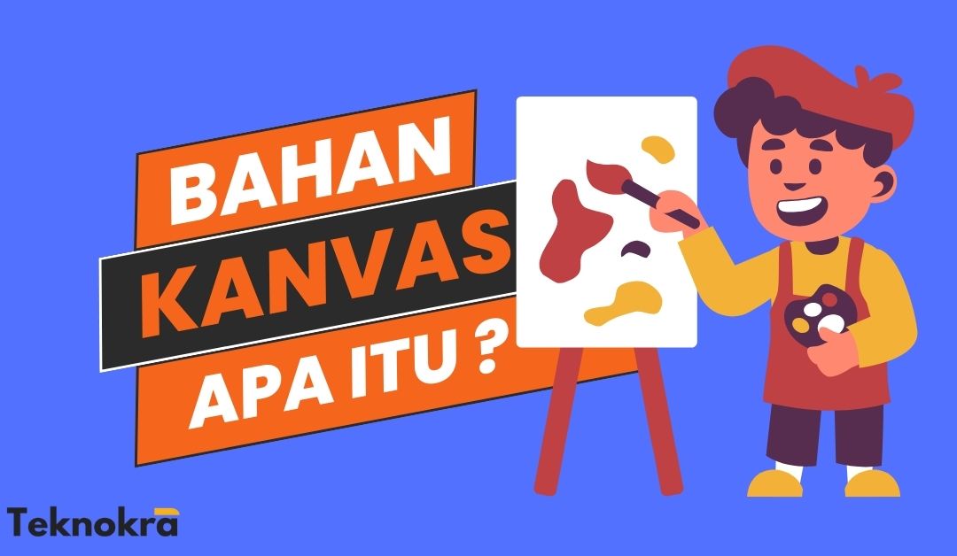 bahan kanvas adalah