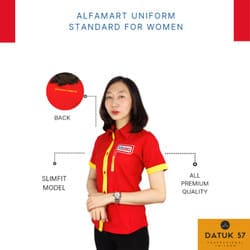 seragam asisten kepala toko alfamart